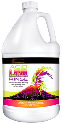 Acid LAVA Rinse organic citric acid with natural bleaching, degreasing qualities, and antibacterial properties to aid against biofilm buildup.